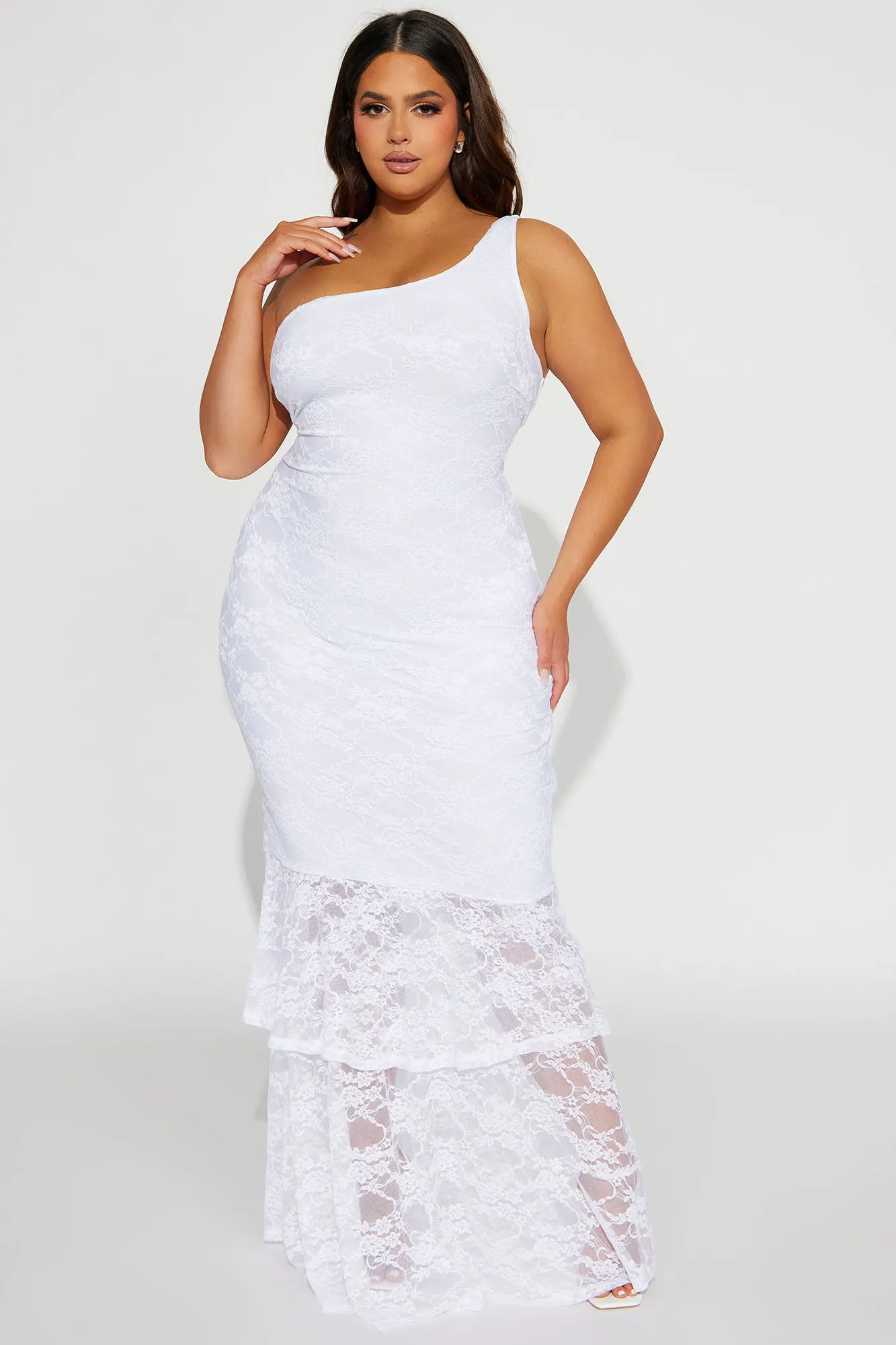 A Romantic Dream Lace Maxi Dress - Ivory