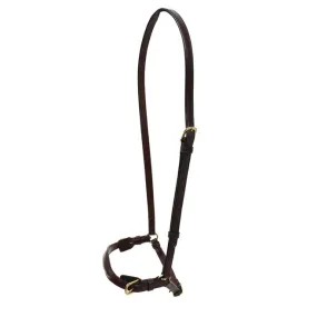 ADJUSTABLE GERMAN HORSE HALTER BY DYON Brown