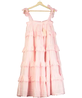 ALB Anne Louise Pink Phi Phi Maxi Dress UK 8