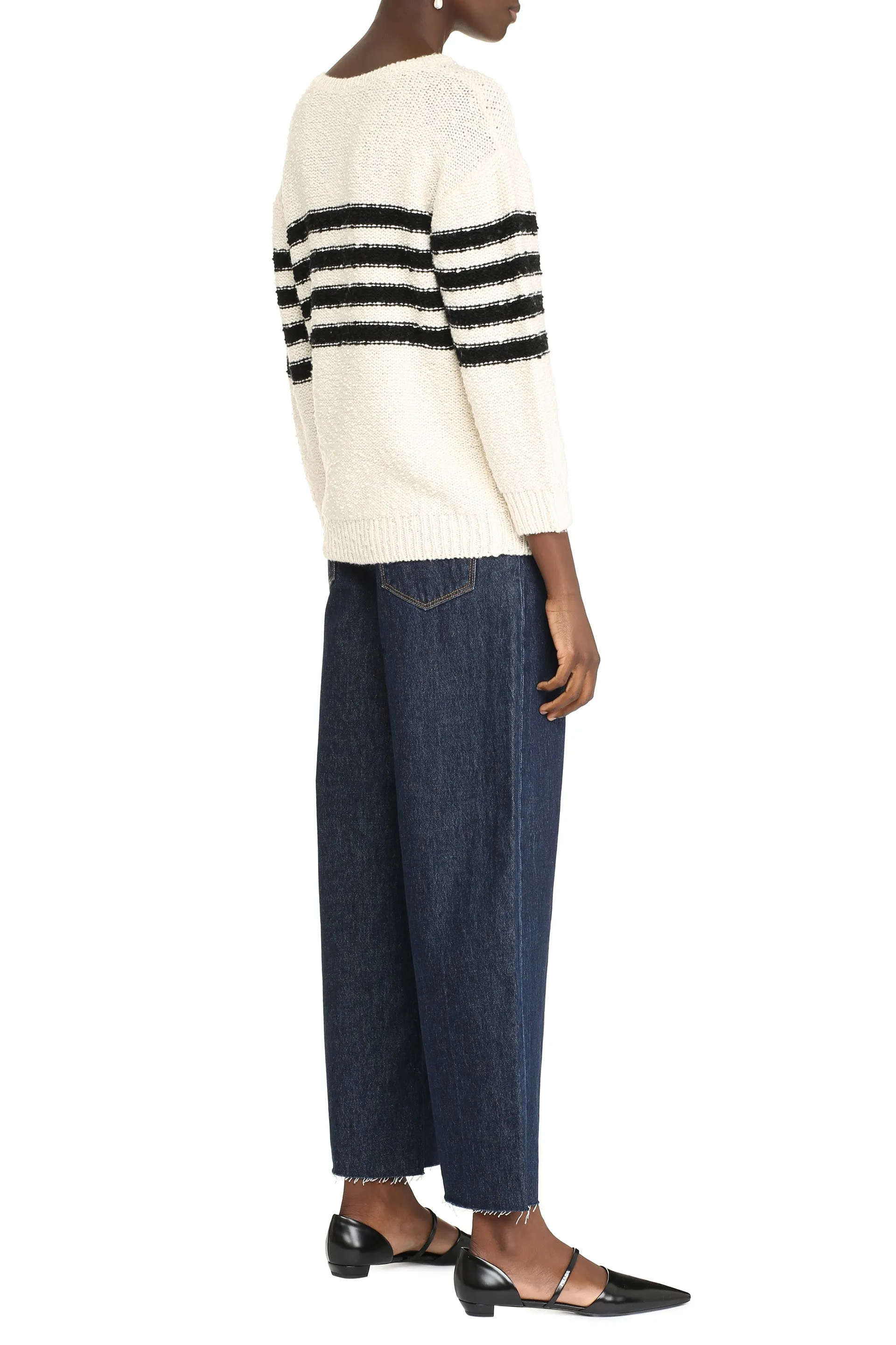 A.P.C. Striped Crewneck Jumper