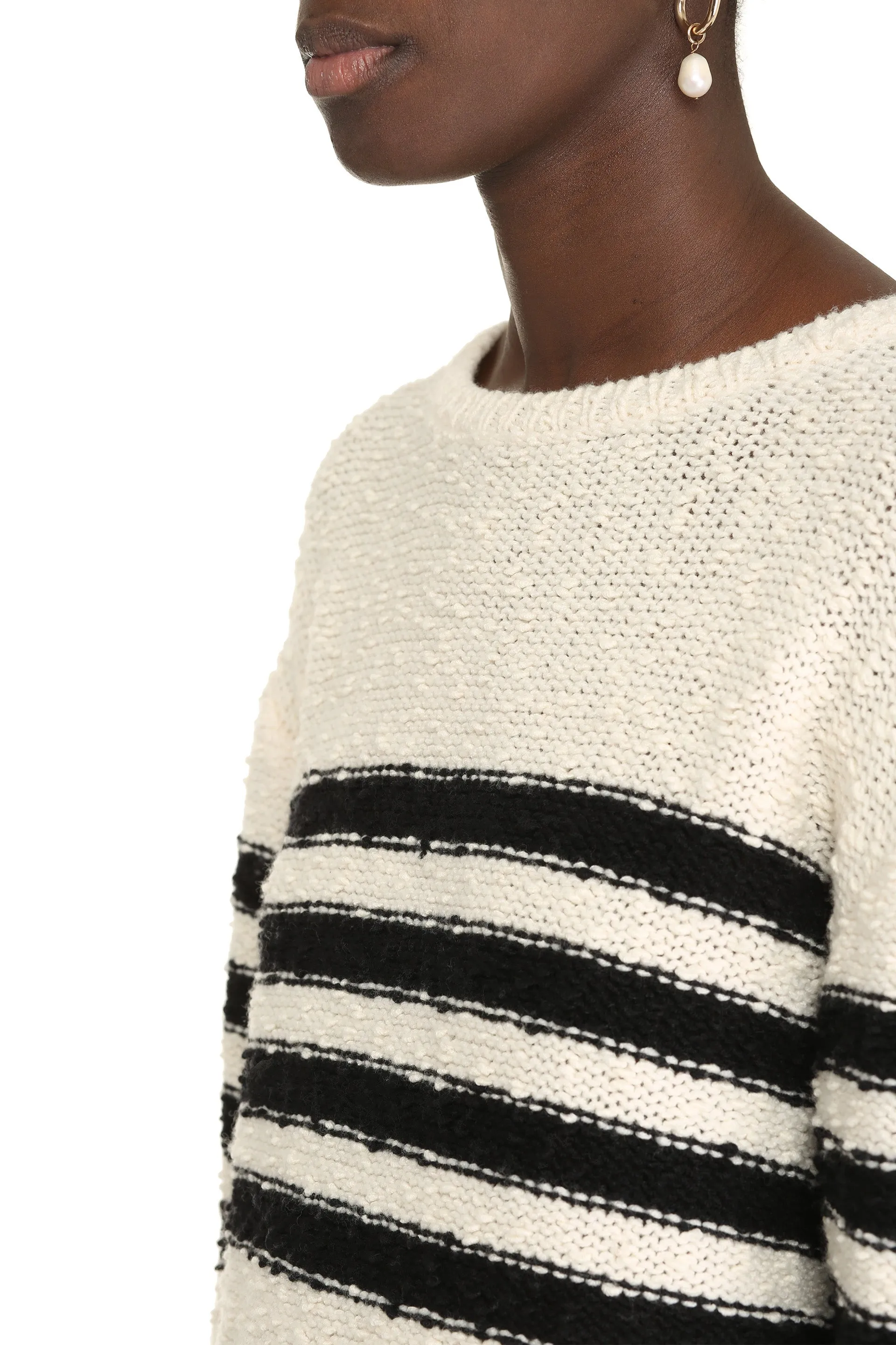 A.P.C. Striped Crewneck Jumper