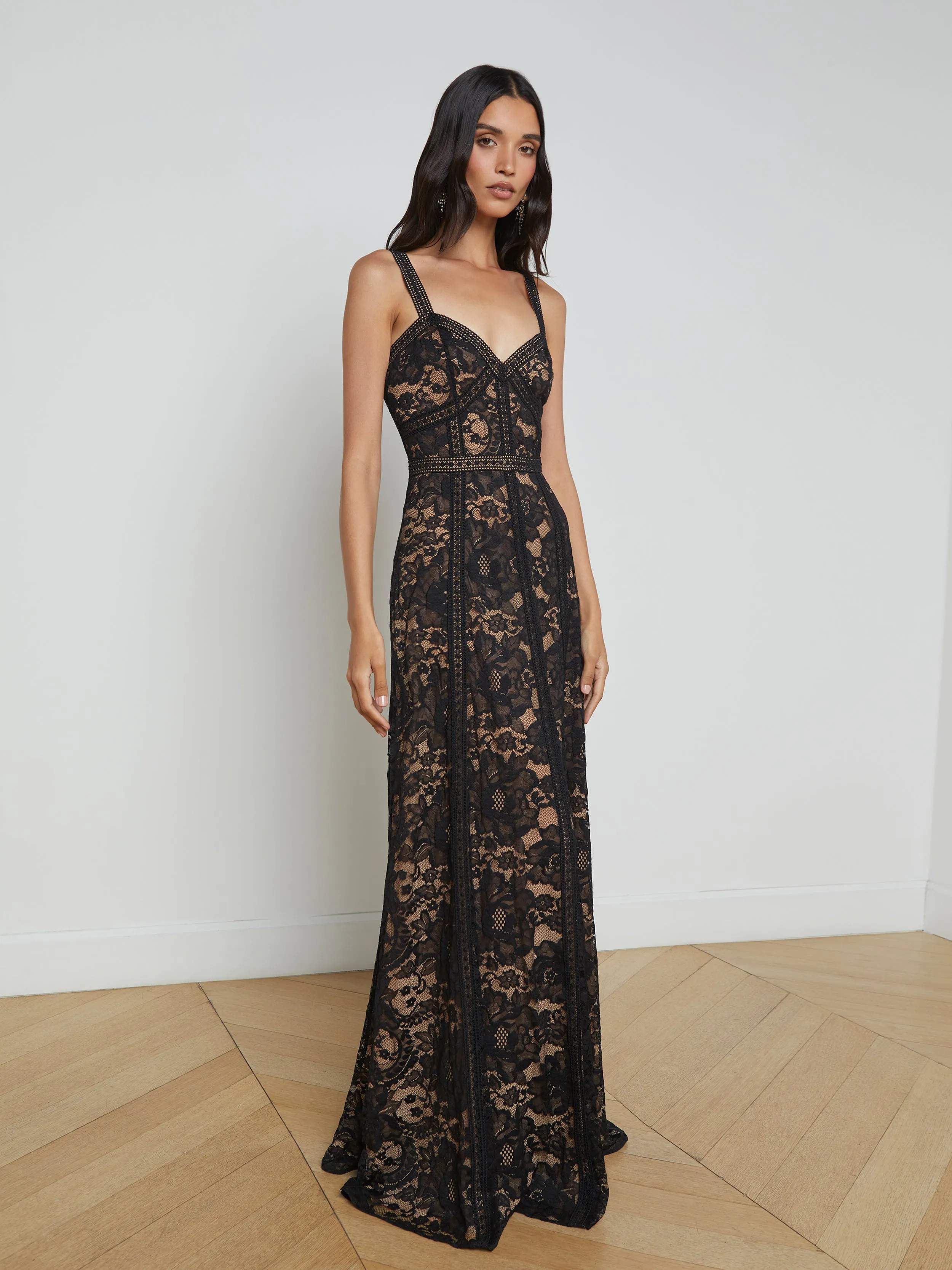 Avignon Lace Maxi Dress