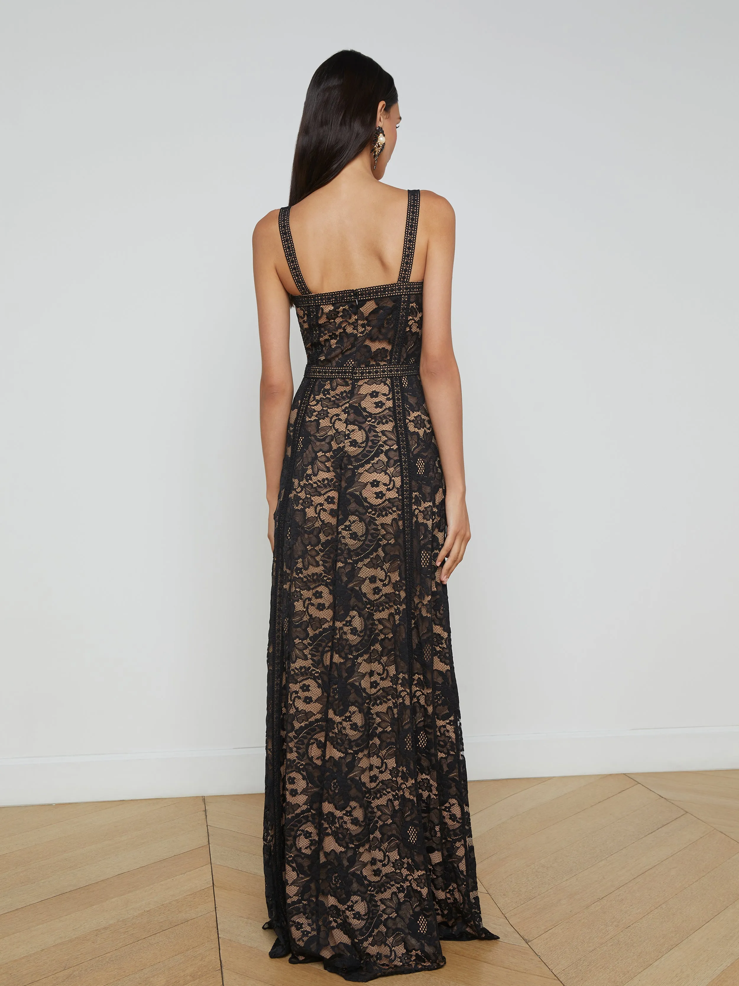 Avignon Lace Maxi Dress