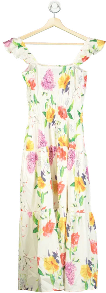 AX Paris Multicolour Floral Maxi Dress UK 8