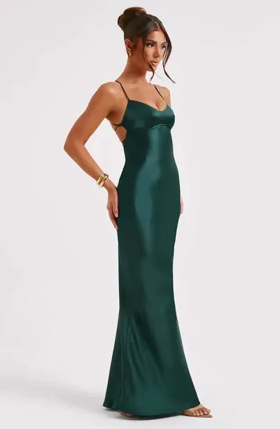 Babyboo Malika Maxi Dress - Emerald