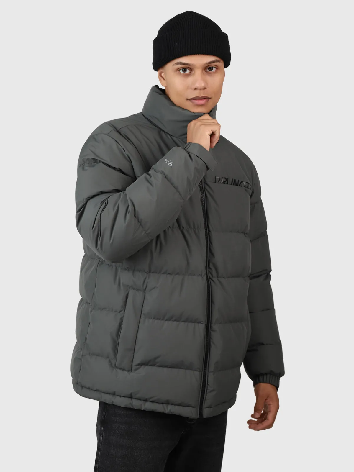 Bardigan Men Puffer Jacket | Mud Green