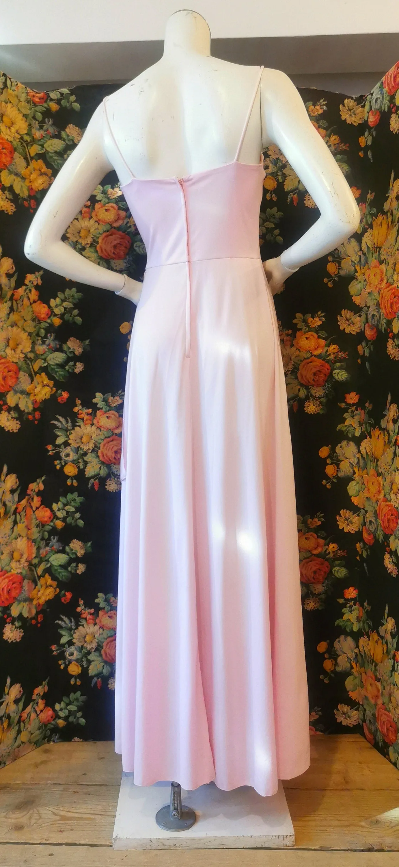 Beautiful baby pink slip dress