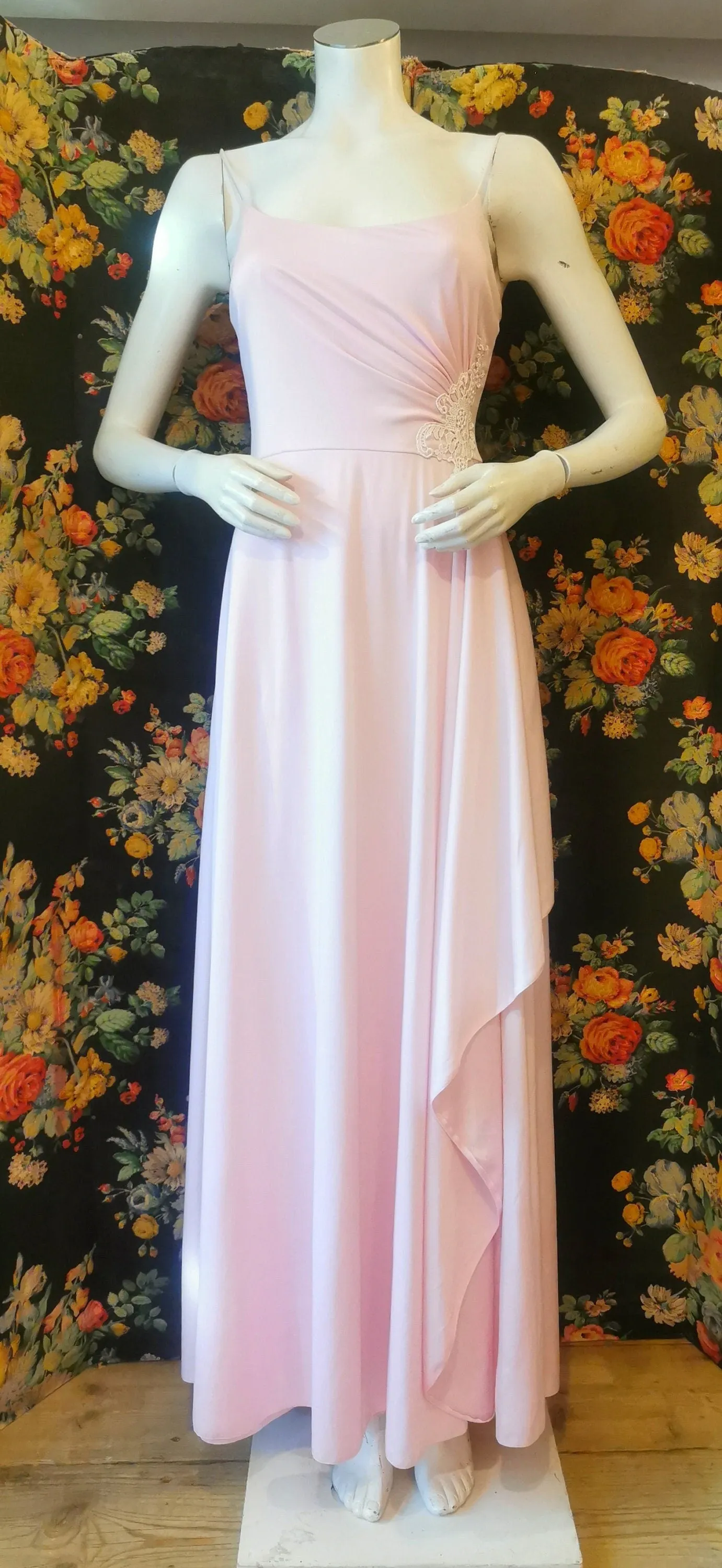 Beautiful baby pink slip dress