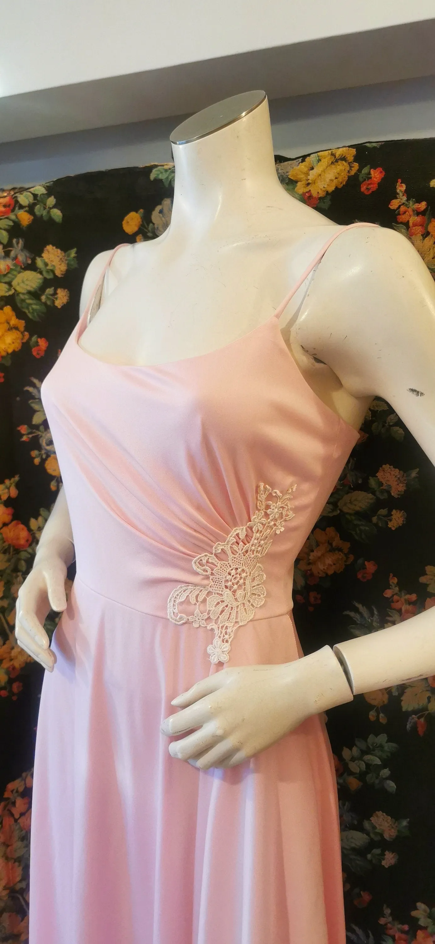 Beautiful baby pink slip dress