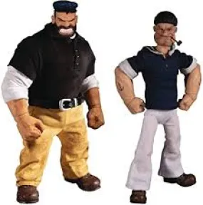 Bluto and Popeye: Stormy seas ahead: Deluxe box set 1/12 Mezco collectible