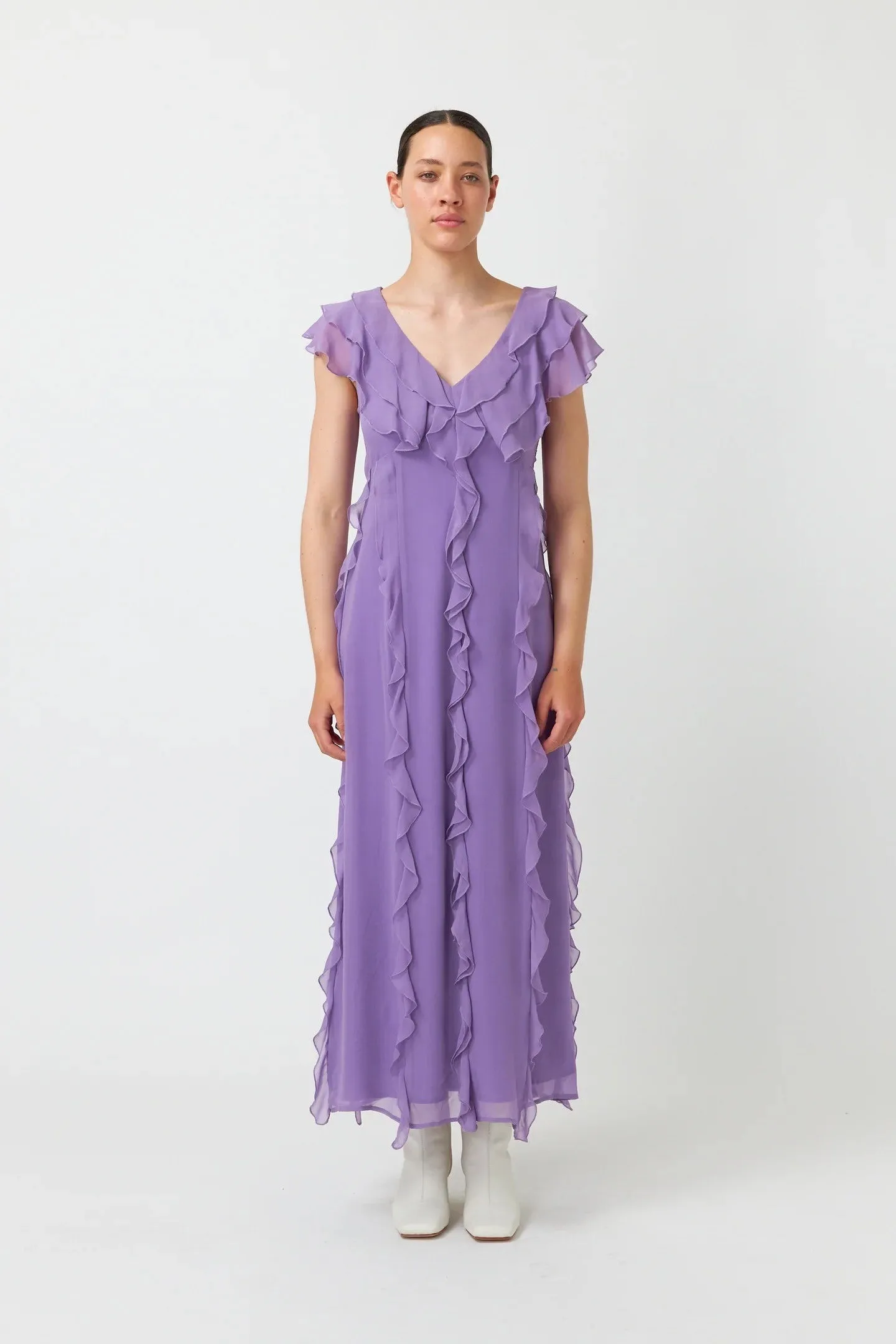 Brana Maxi Dress - Lilac