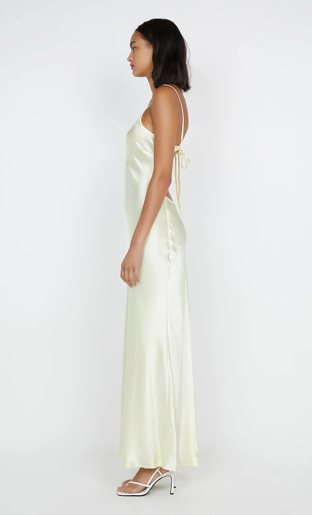 CEDAR CITY MAXI DRESS - ICE YELLOW