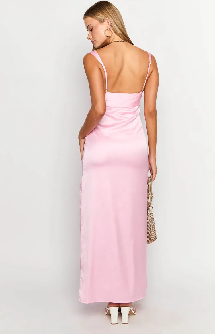 Cianna Pink Maxi Dress