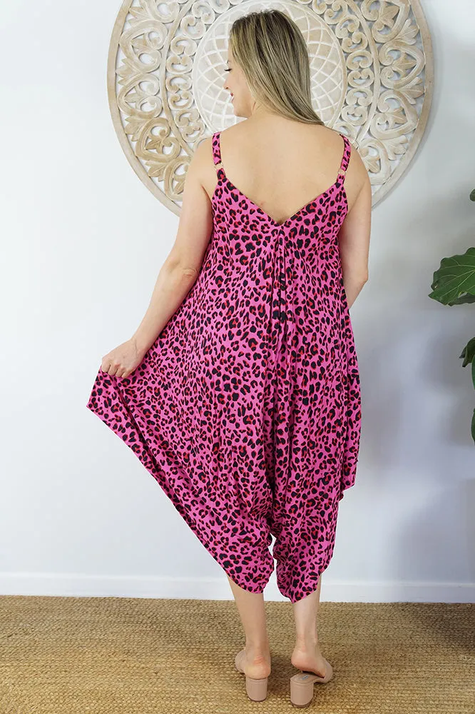 Clown Jumpsuit "Bright Safari"