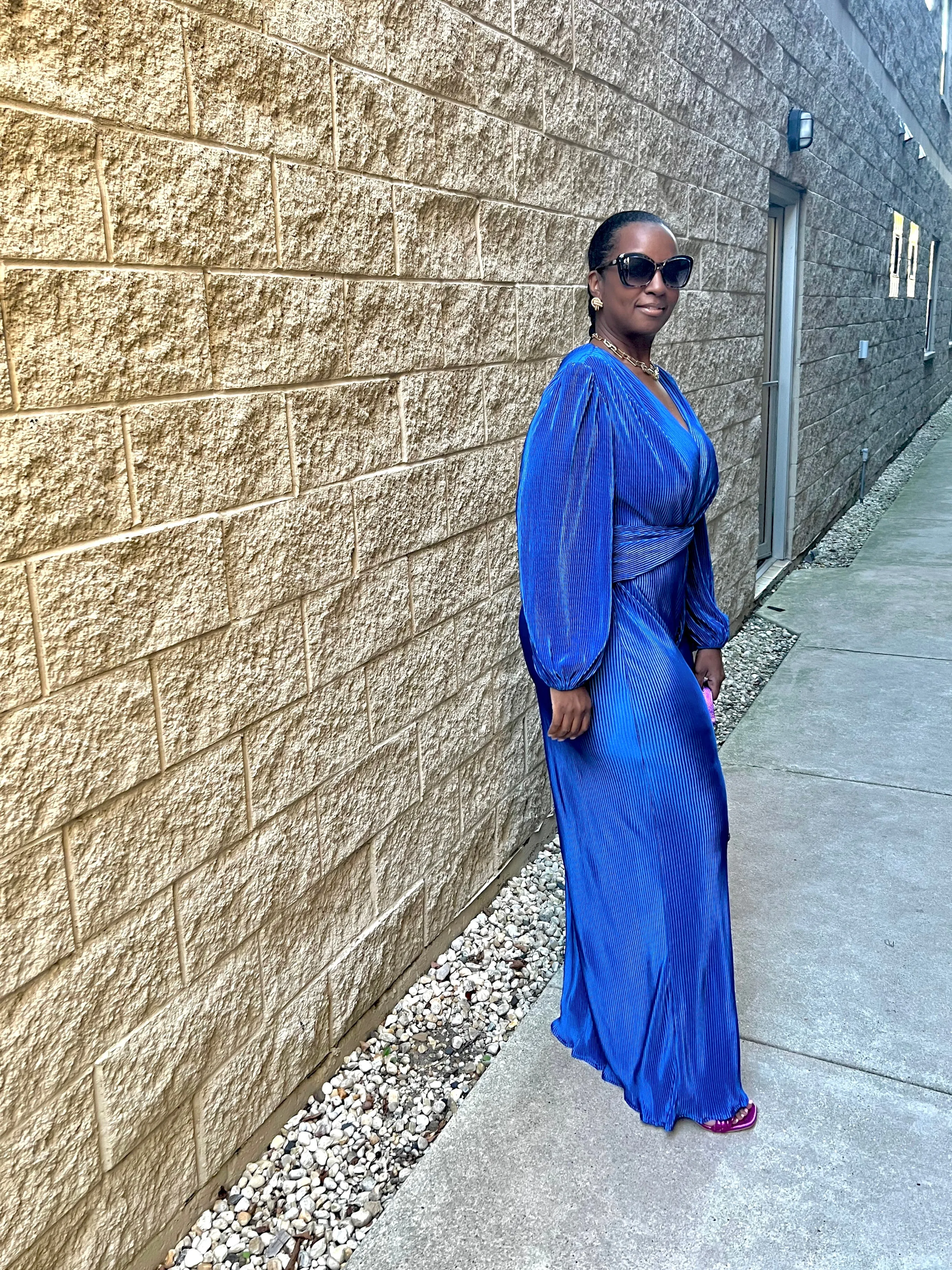 Cobalt Blue Jumpsuit