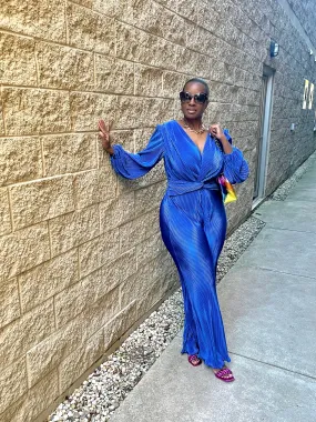 Cobalt Blue Jumpsuit