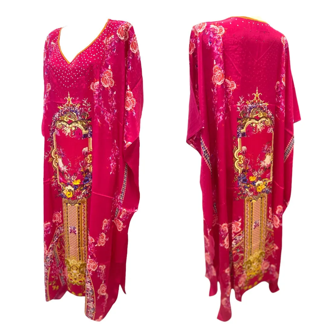 Coco bella Viscose Silk Embellished kaftan AU 12-28