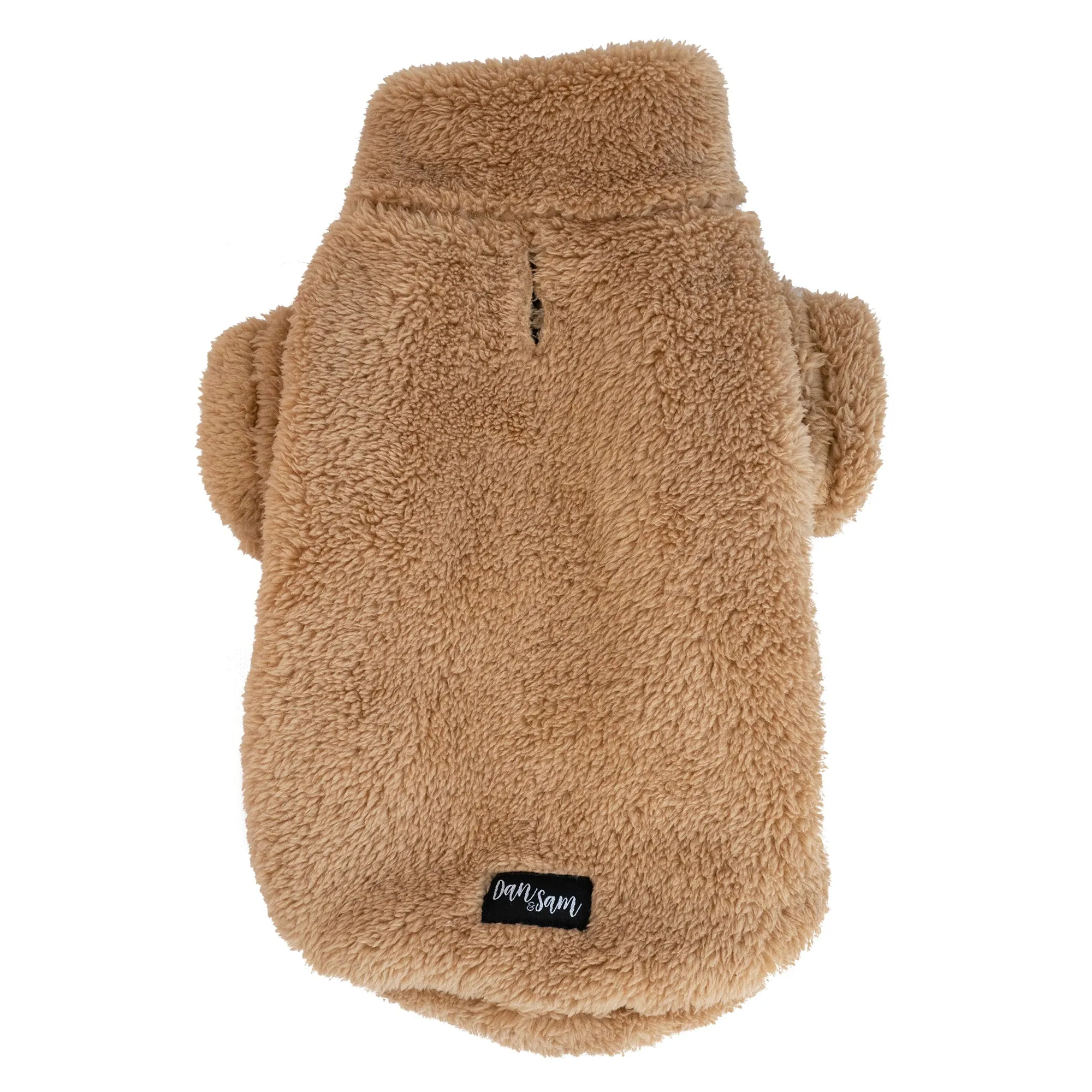 Dan & Sam - Teddy Jumper (Biscuit) - 16cm