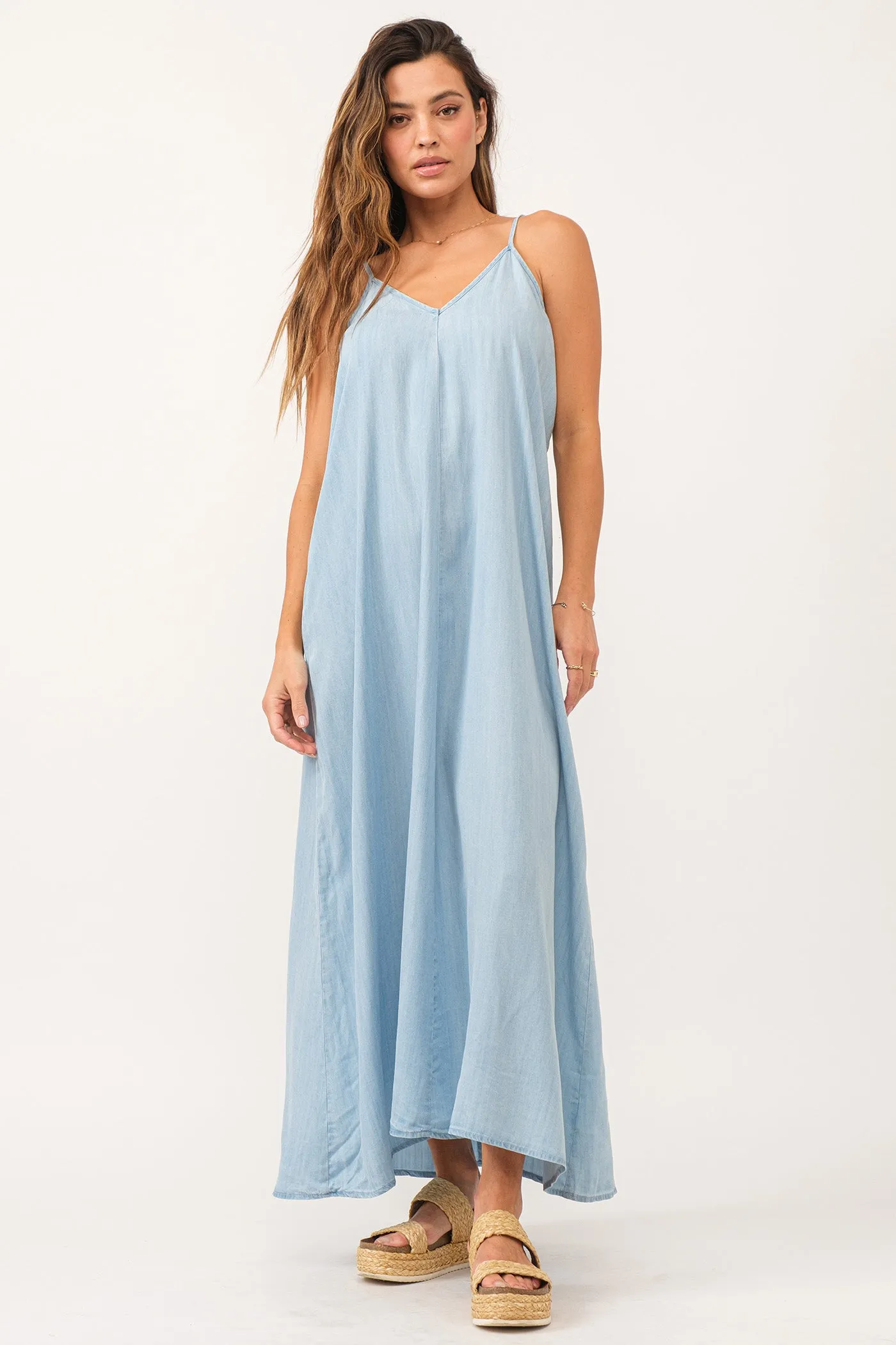 DANA MAXI DRESS PERFECT BLUE