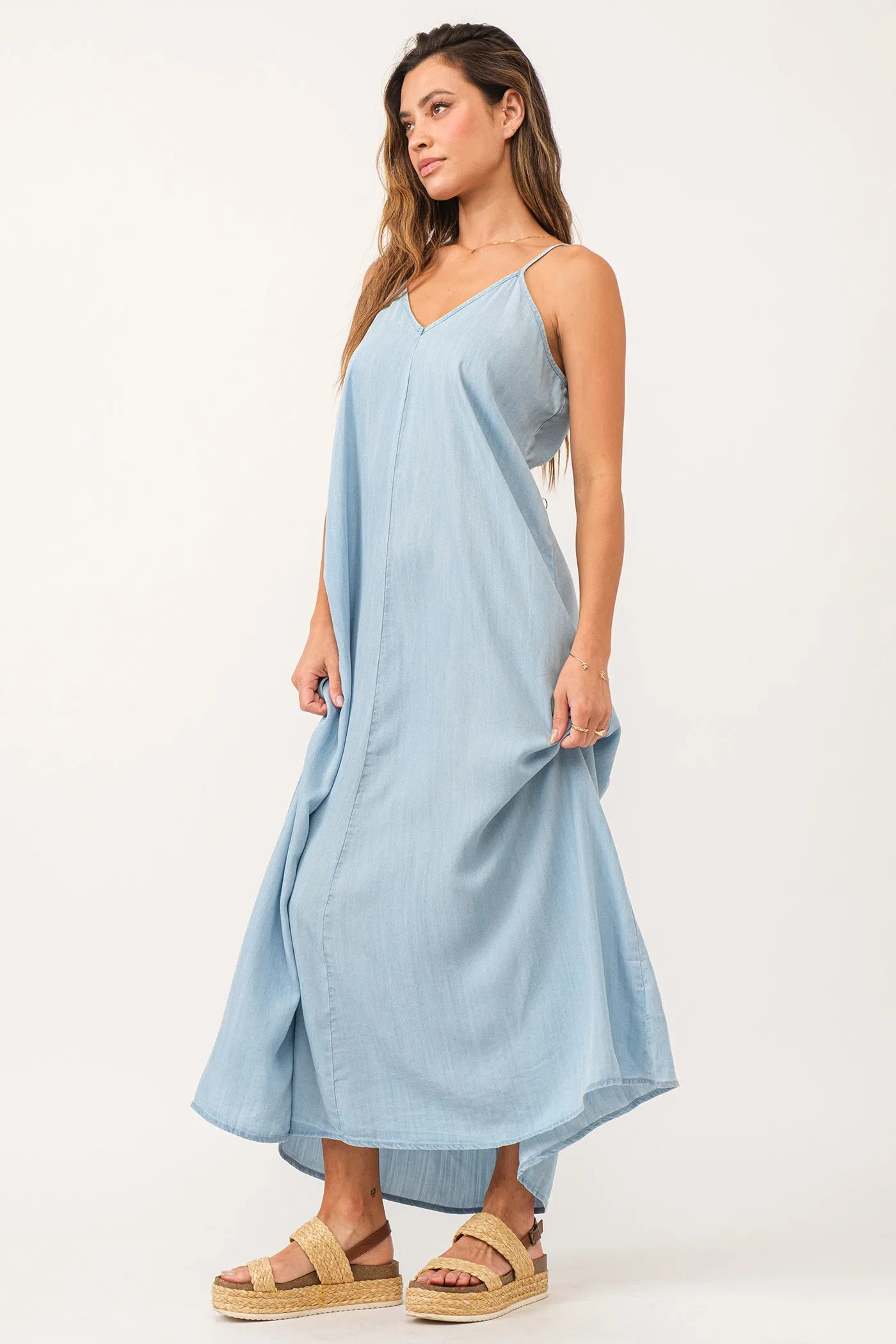 DANA MAXI DRESS PERFECT BLUE