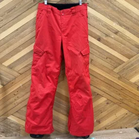 DC Snowboarding Red Insulated Pants: red-children-LG