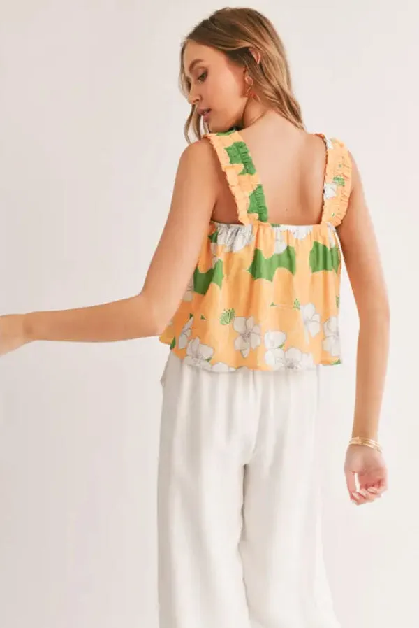 Desert Flower Woven Top