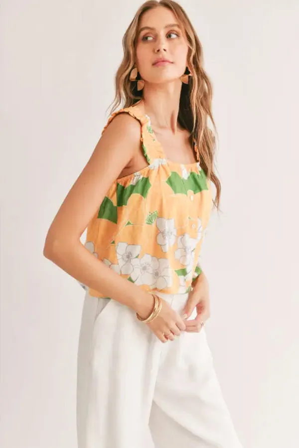 Desert Flower Woven Top