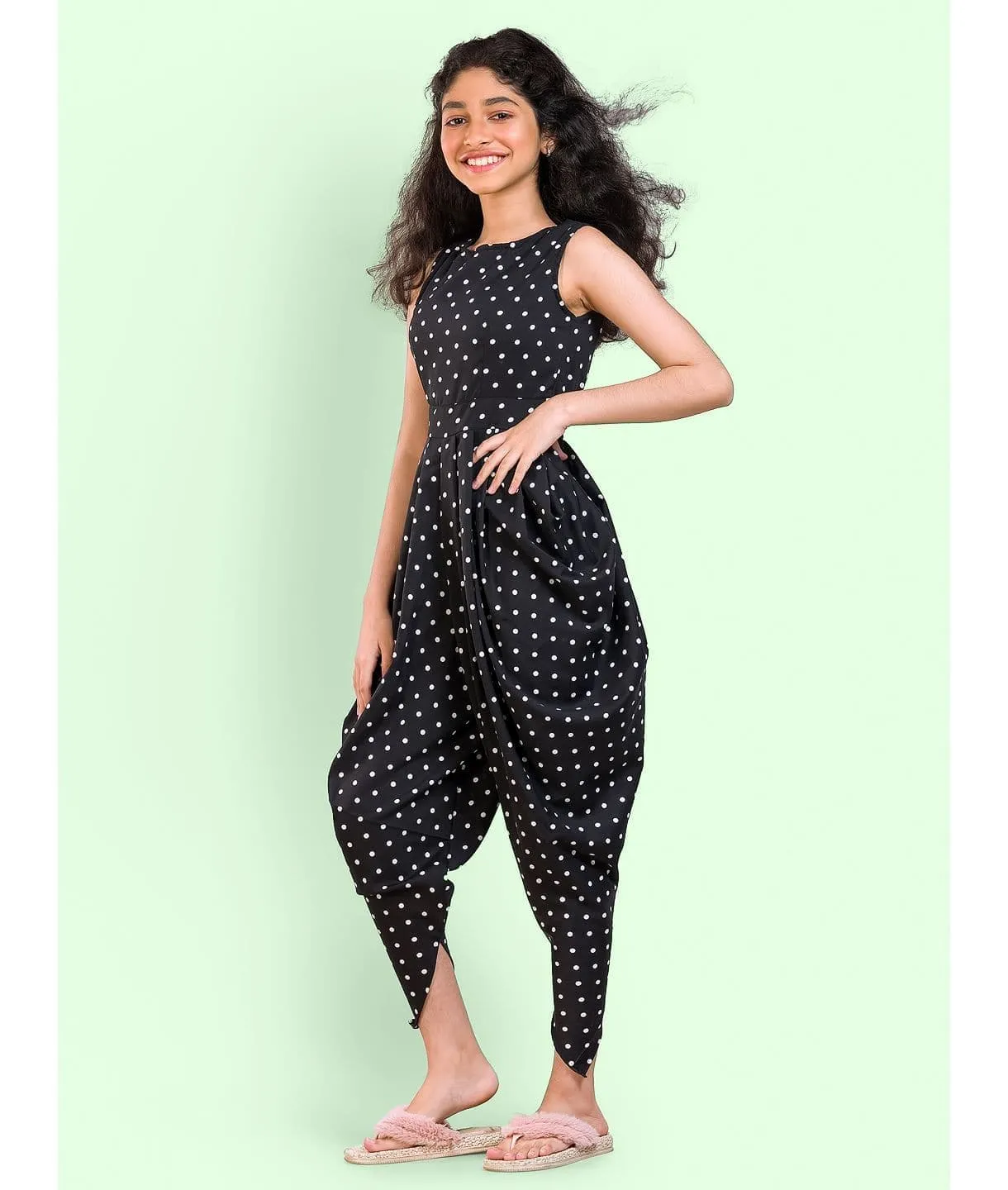 Elasticated Dhoti Jumpsuit