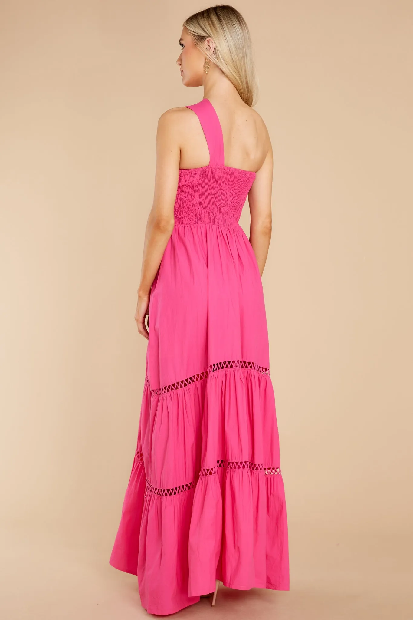 Elle Pink Maxi Dress