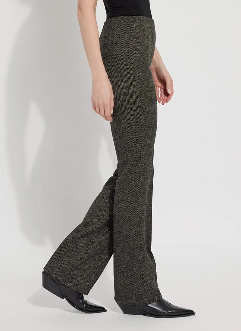 Elysee Wide Leg Pant | Smoked Herringbone, Five Boroughs Plaid