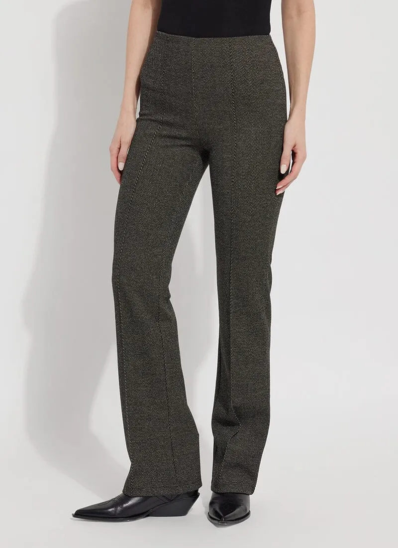 Elysee Wide Leg Pant | Smoked Herringbone, Five Boroughs Plaid