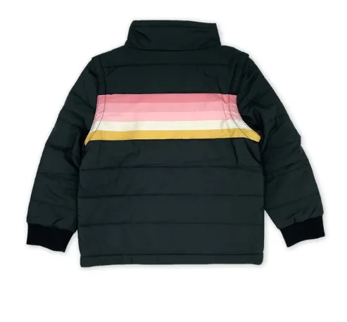 Feather 4 Arrow Sunset Stripe Puffer Jacket/Vest