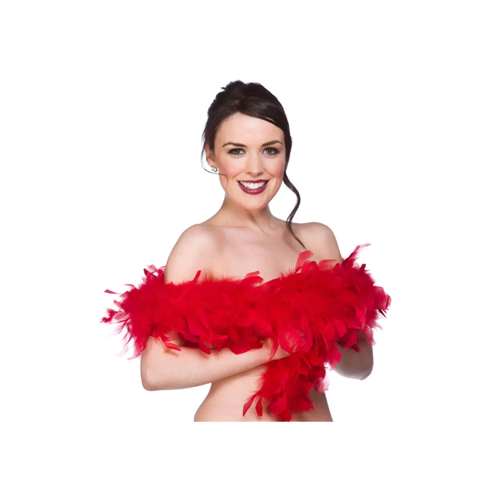 Feather Boa Red - 1.7m 60gm