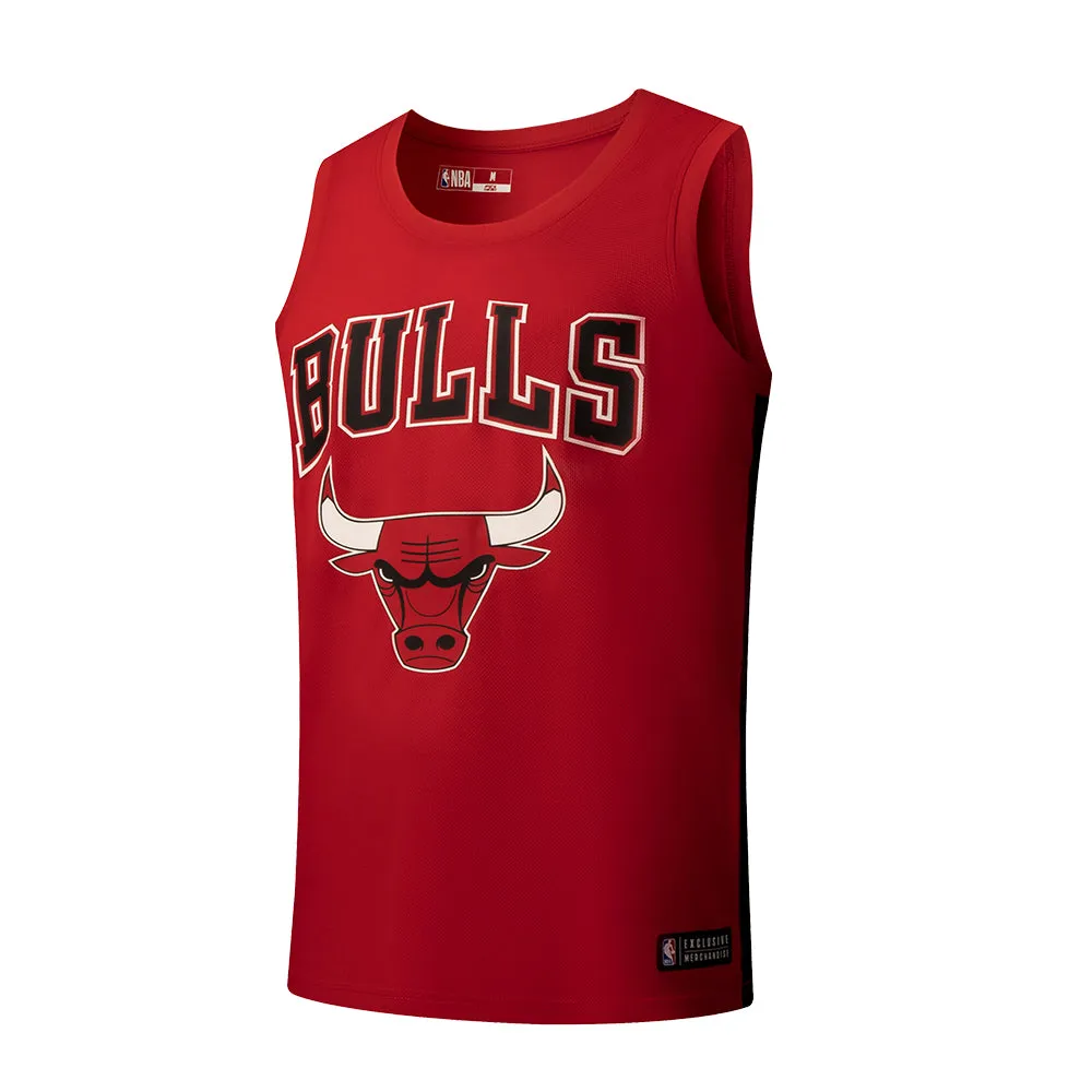 FexPro Men's NBA Player Number Basics Tank Top Bulls