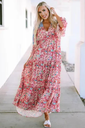 Floral Summer Maxi Dress