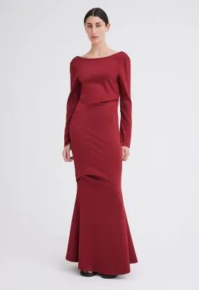 Flux Maxi Dress - Cheru Red