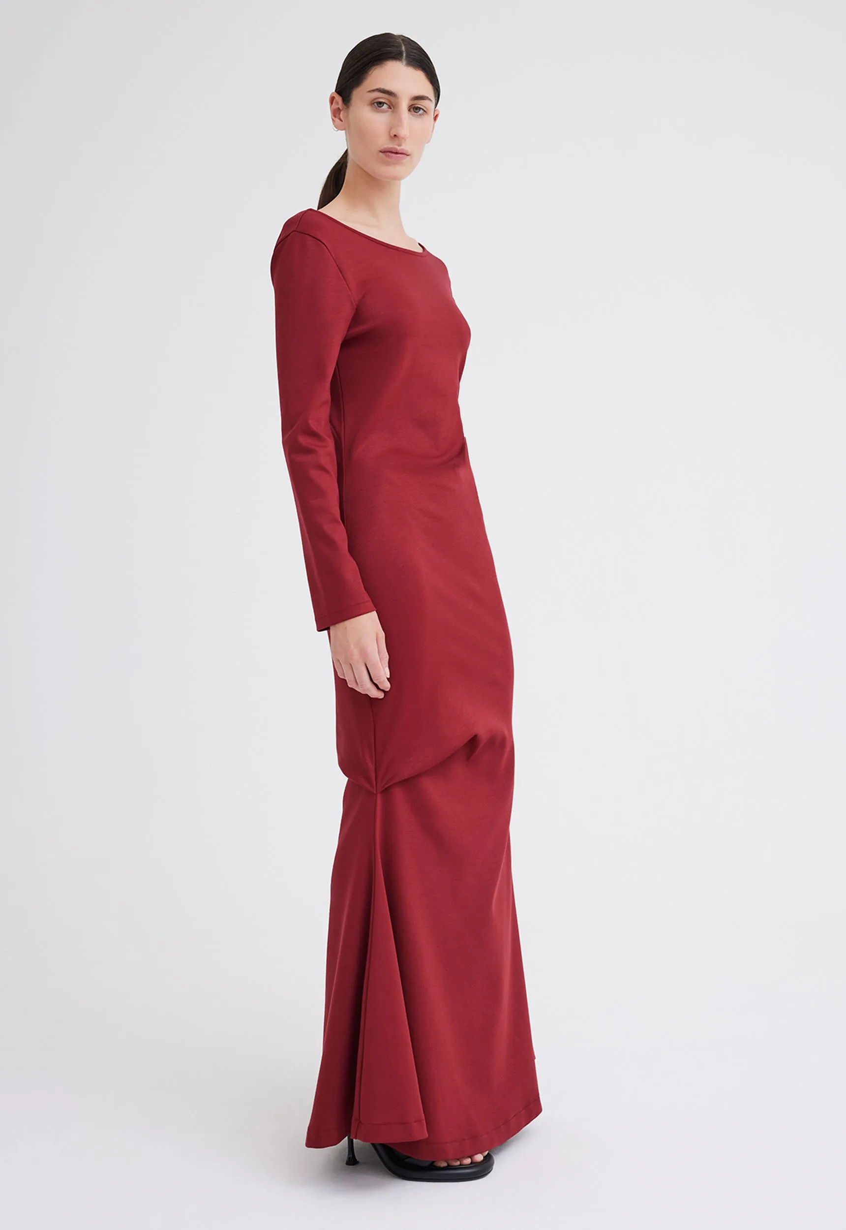 Flux Maxi Dress - Cheru Red