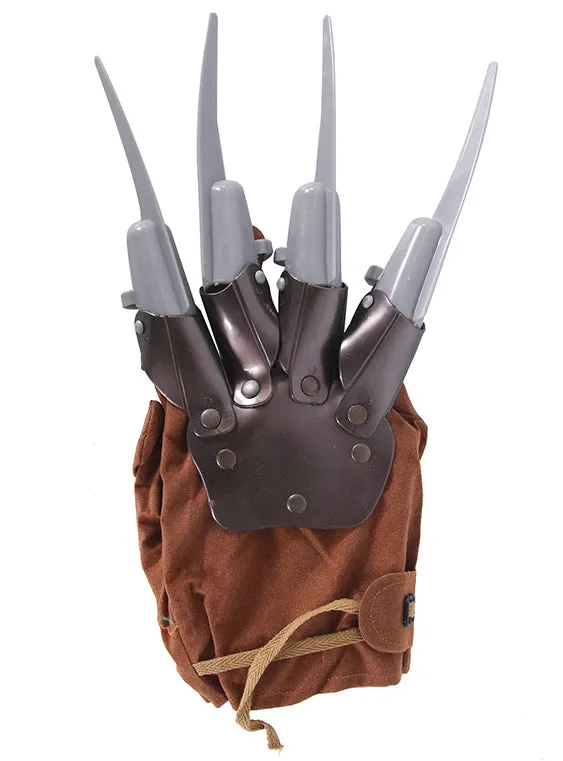 Freddy Horror Character Brown Halloween Costume Glove