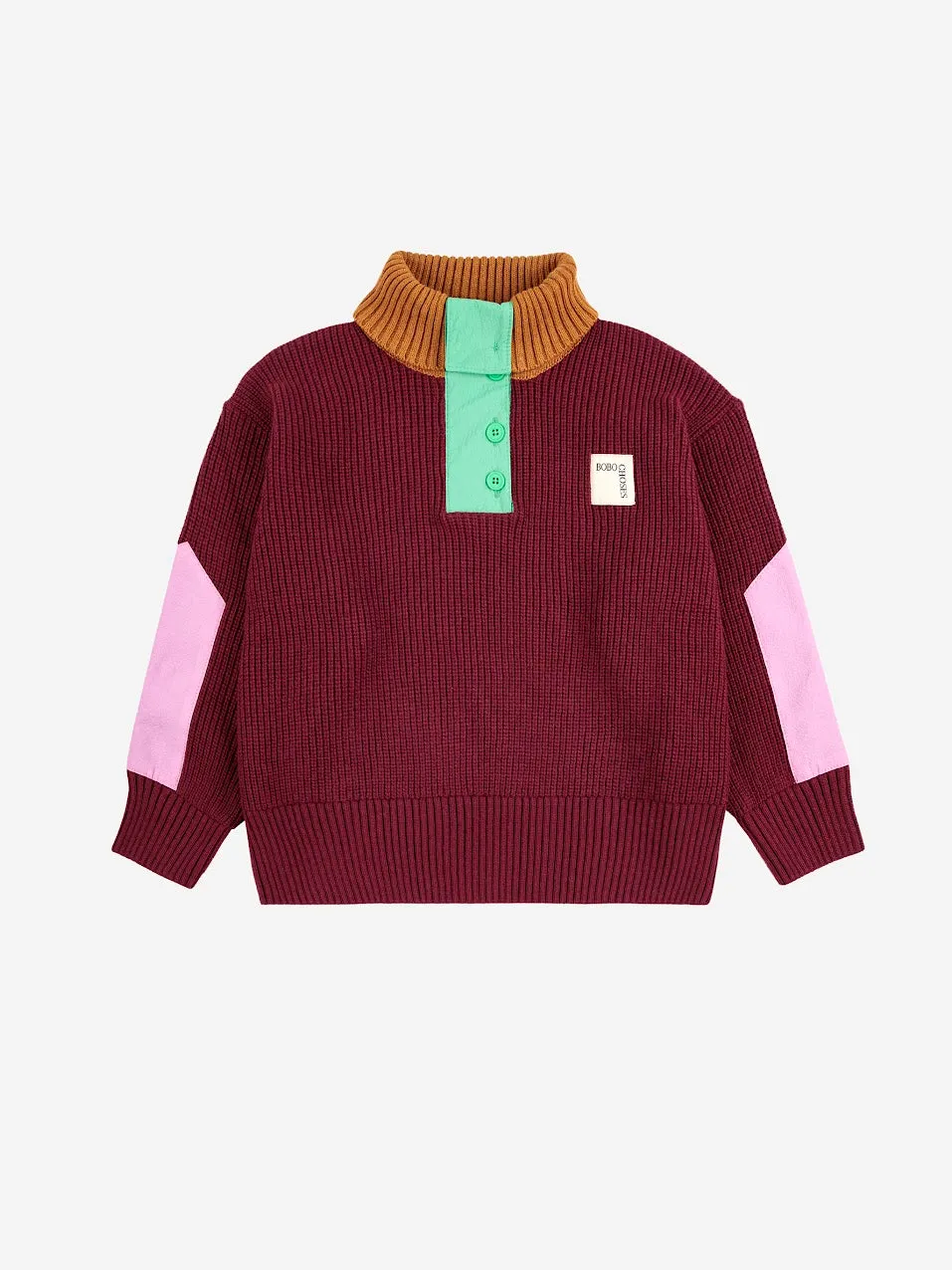 Fun Collection Bobo choses color block jumper Kids