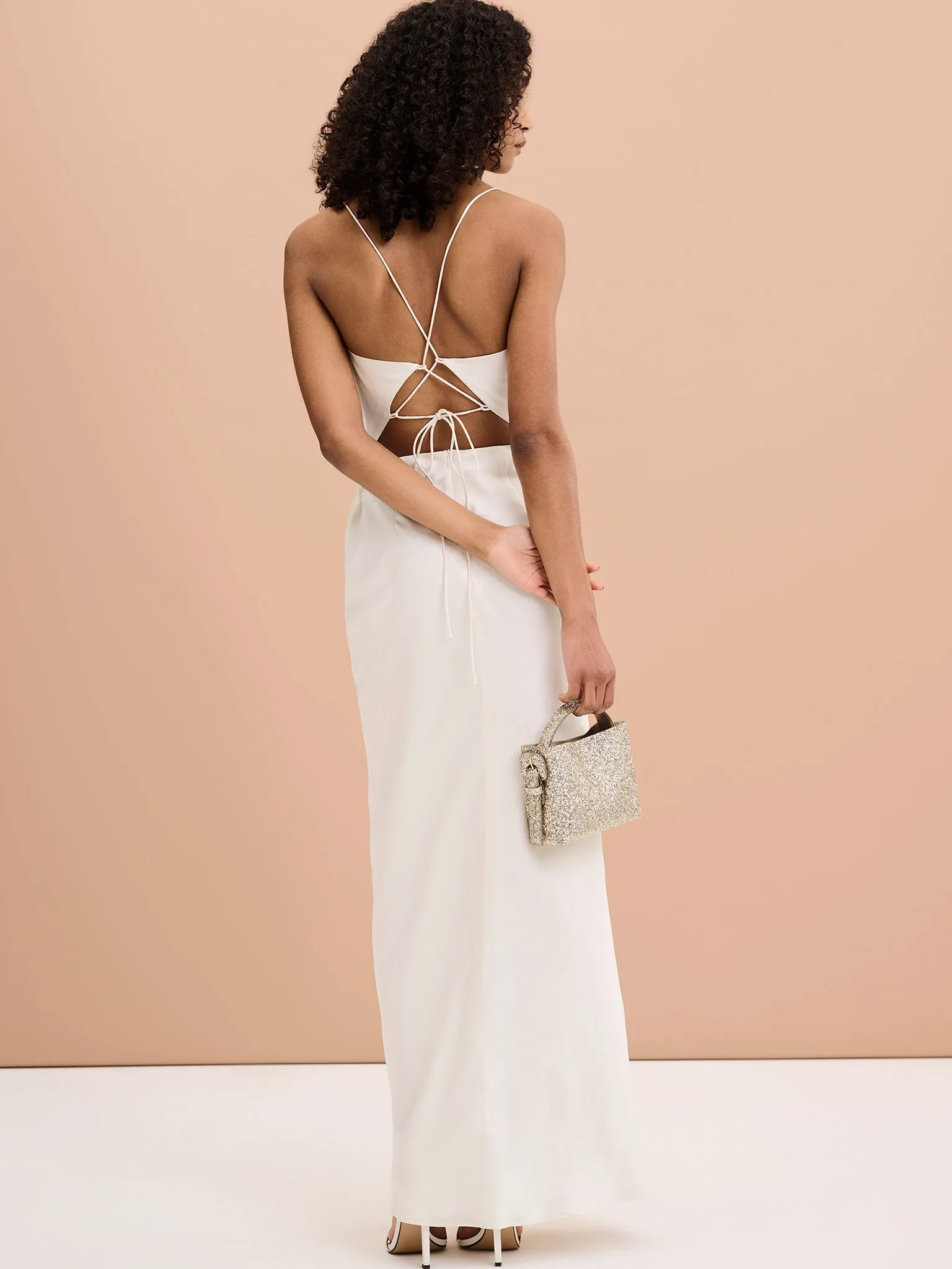 Ginny Maxi Dress in Ivory