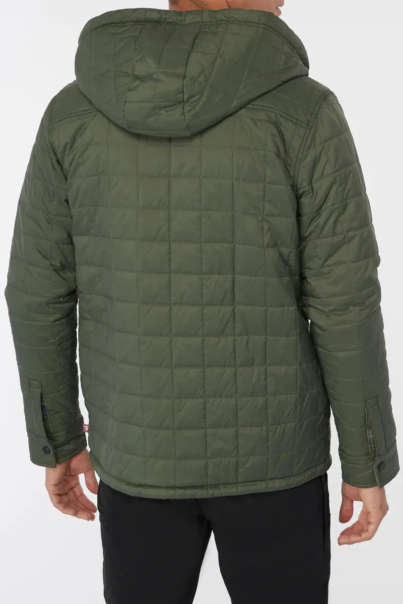 Glacier Hooded Reversible Jacket