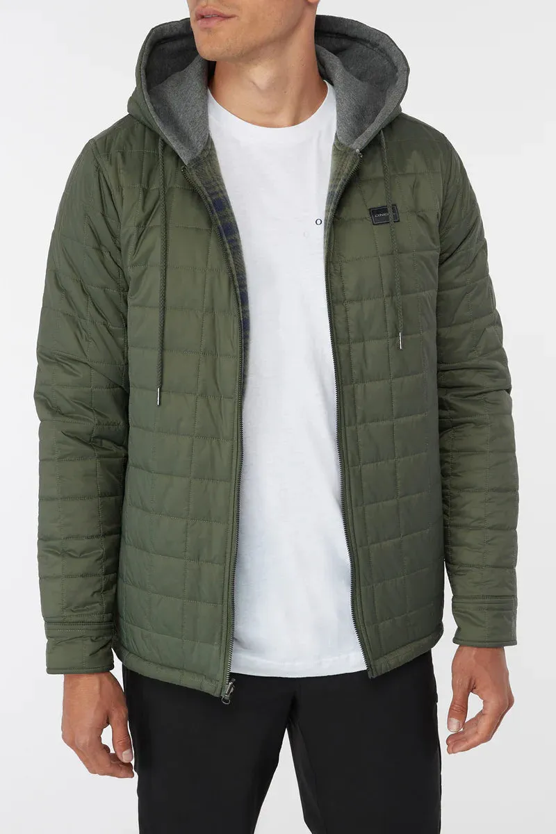 Glacier Hooded Reversible Jacket