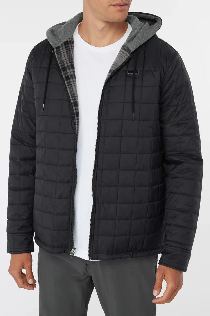 Glacier Hooded Reversible Jacket