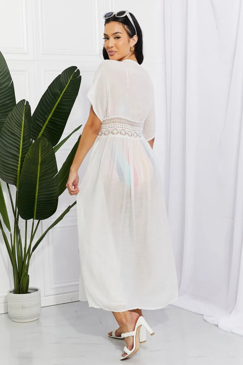 Goddess Tied Maxi Cover-Up