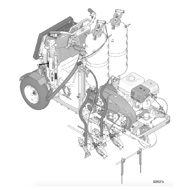 GRACO 2nd Pressurized Bead Tank Kit