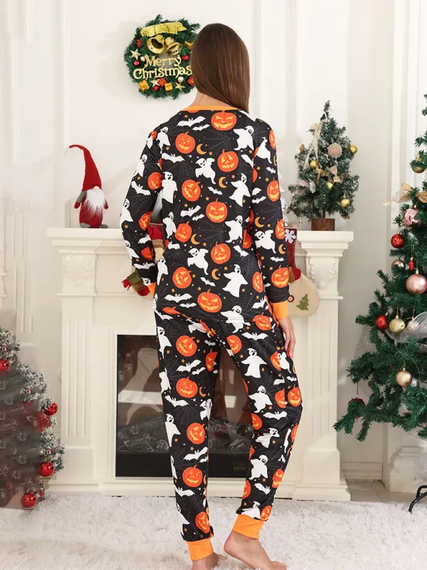 Halloween Family PJs – Ghost & Pumpkin Pajamas 🎃👻