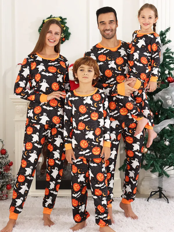 Halloween Family PJs – Ghost & Pumpkin Pajamas 🎃👻