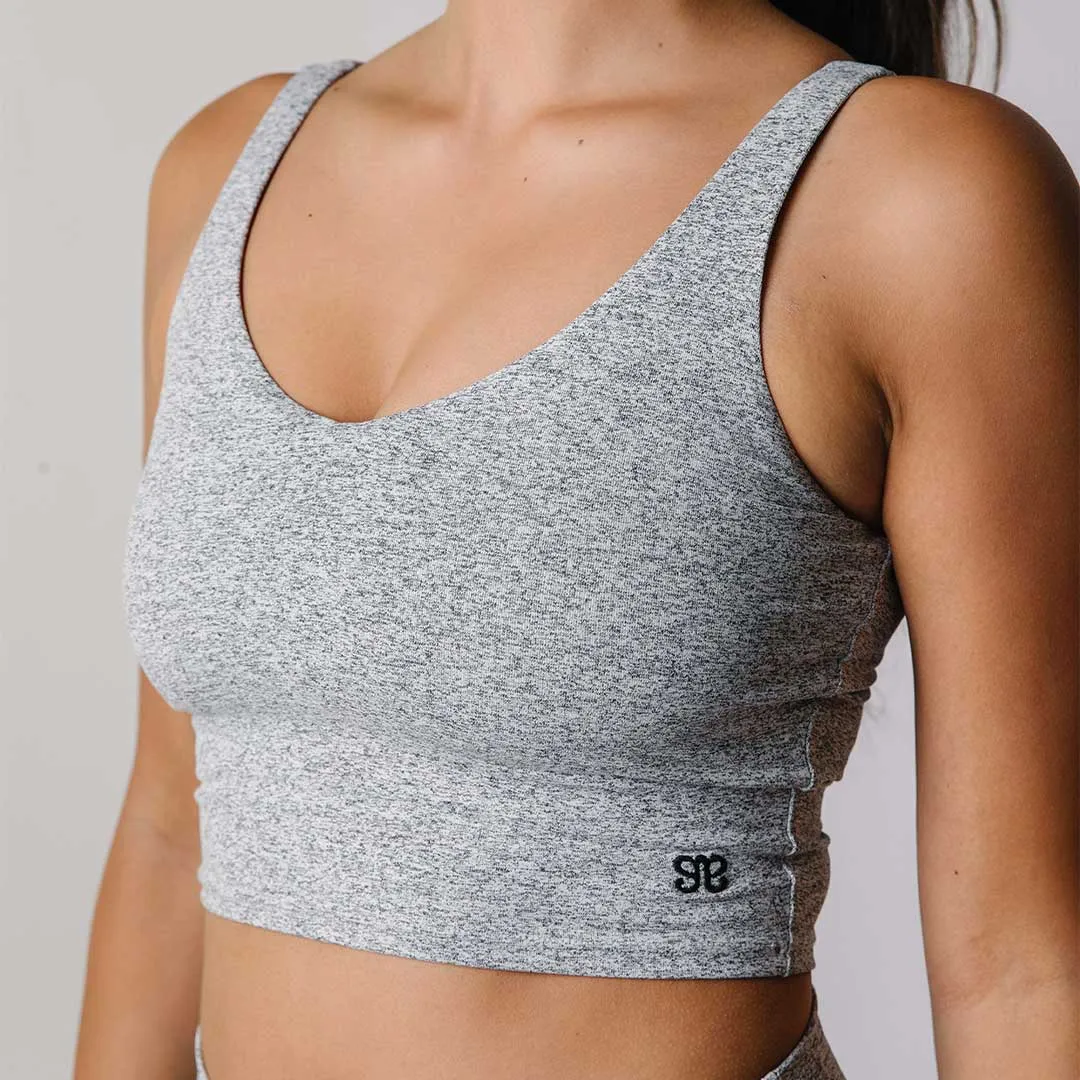 Heather Grey Focus Tank