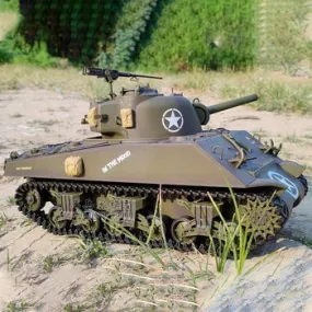 Henglong 3841-10 US Sherman M4A3 And Pershing M26  WWII US 1/30 Scale Infrared Battle Tank 3841-10