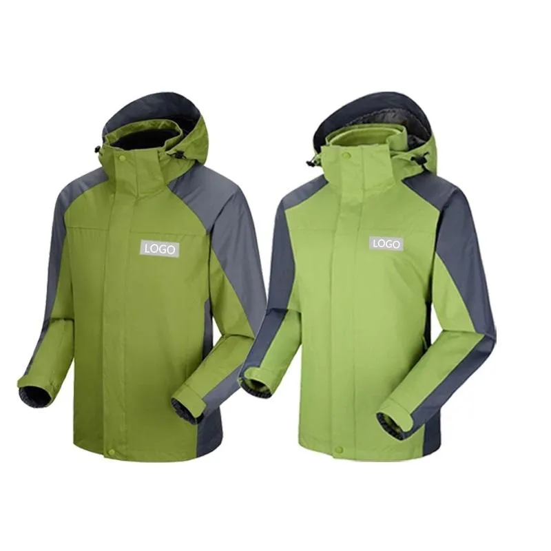 Jacket With Hood And Removable Fleece Lining